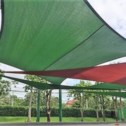 Shade Sail Solutions by Pro Textile Solutions are made for longest lifetimes with premium quality raw materials