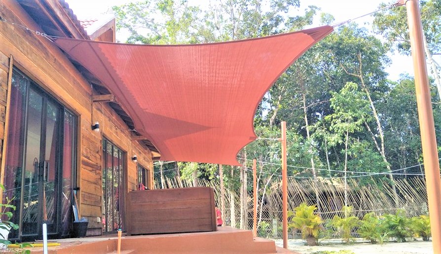 Shade Sail Solutions by Pro Textile Solutions are made for longest lifetimes with premium quality raw materials