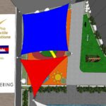 Pro Textile Solutions Engineering, 3D Design Studies Shade Sail Solutions, Cambodia