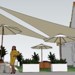 Pro Textile Solutions Engineering, 3D Design Studies Shade Sail Solutions, Cambodia