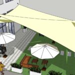 Pro Textile Solutions Engineering, 3D Design Studies Shade Sail Solutions, Cambodia