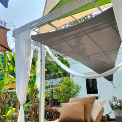 Luxury Sunbed Shade Sail