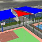 Pro Textile Solutions Engineering, 3D Design Studies Shade Sail Solutions, Cambodia