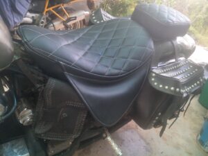 picture motorbike seat cover.