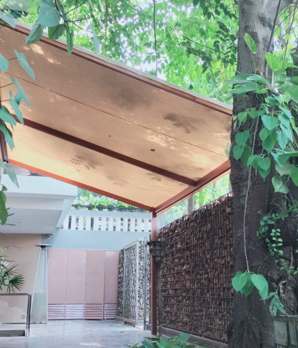 Awning Canopy for Anjali Hotel by Pro Textile Solutions Engineering