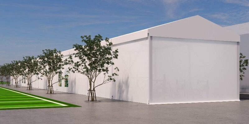 Pro Textiles Solutions Engineering Event Tent 3D Design