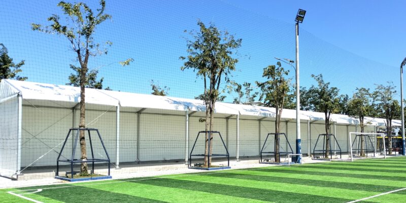 Event Gym Tent Losberger by Pro Textile Solutions Engineering