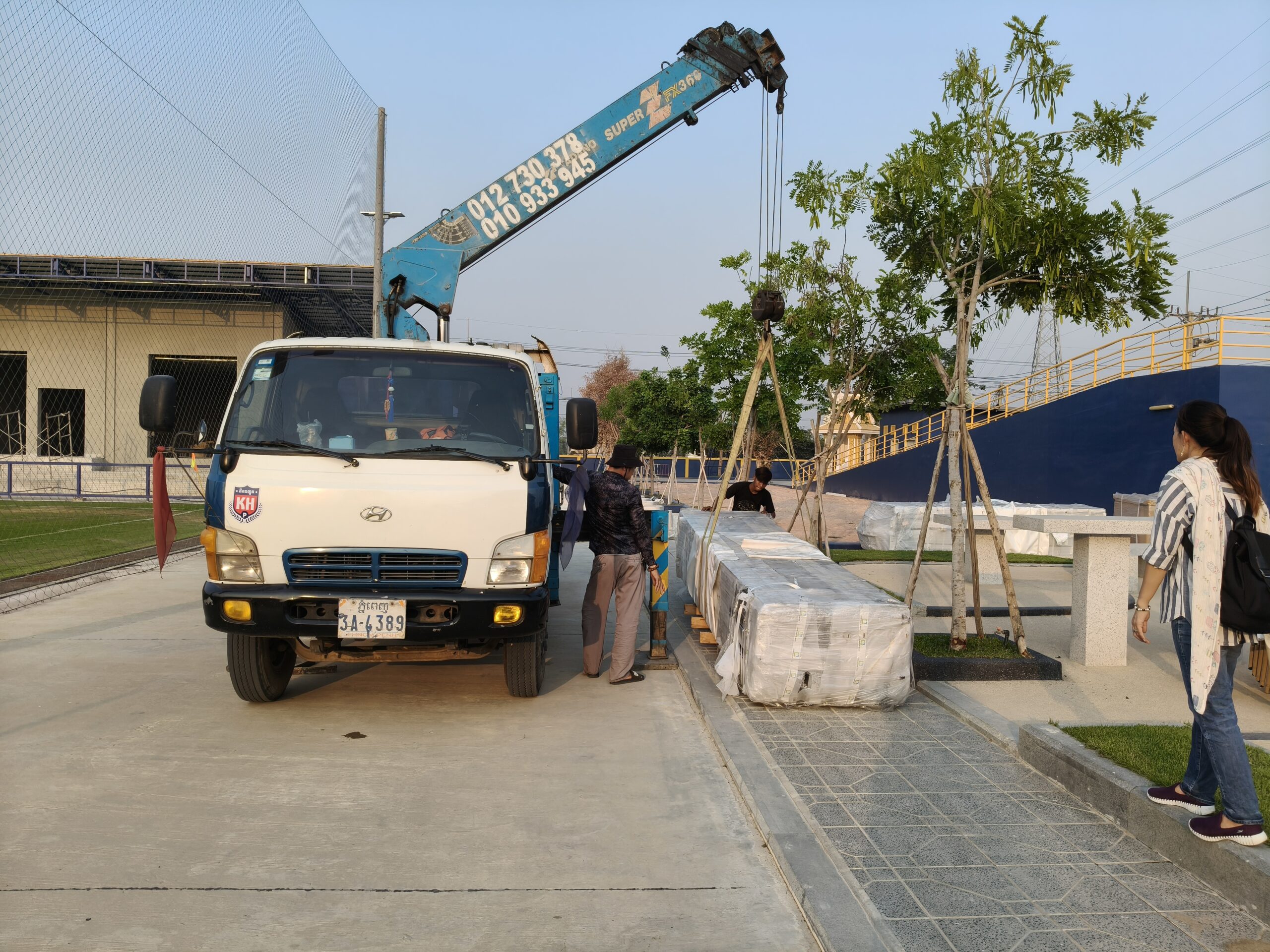 Pro Textile Solutions Engineering Installation Gym Tent Visakha Phnom Penh Cambodia