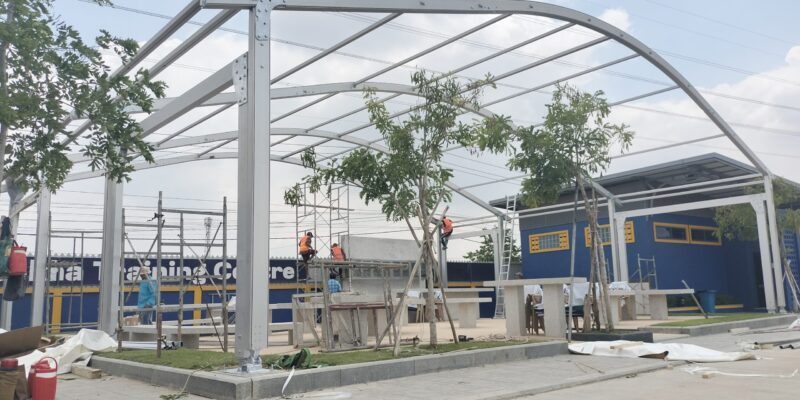 Pro Textile Solutions Engineering Installation Gym Tent Visakha Phnom Penh Cambodia