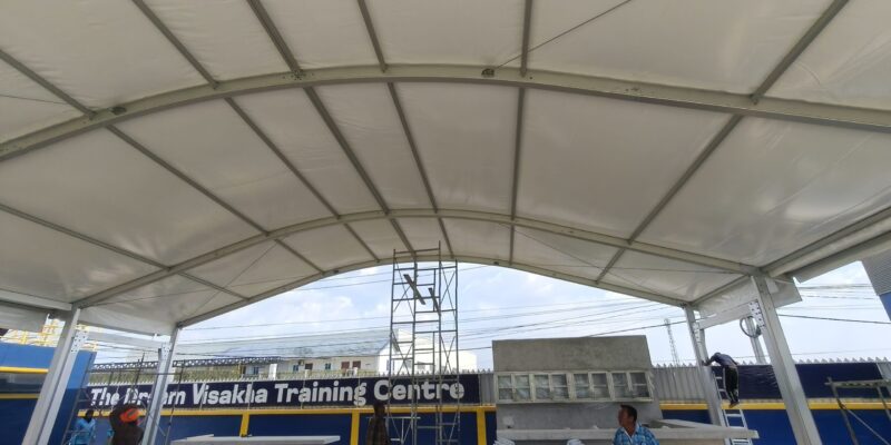 Pro Textile Solutions Engineering Installation Arcum Tent Visakha Phnom Penh Cambodia