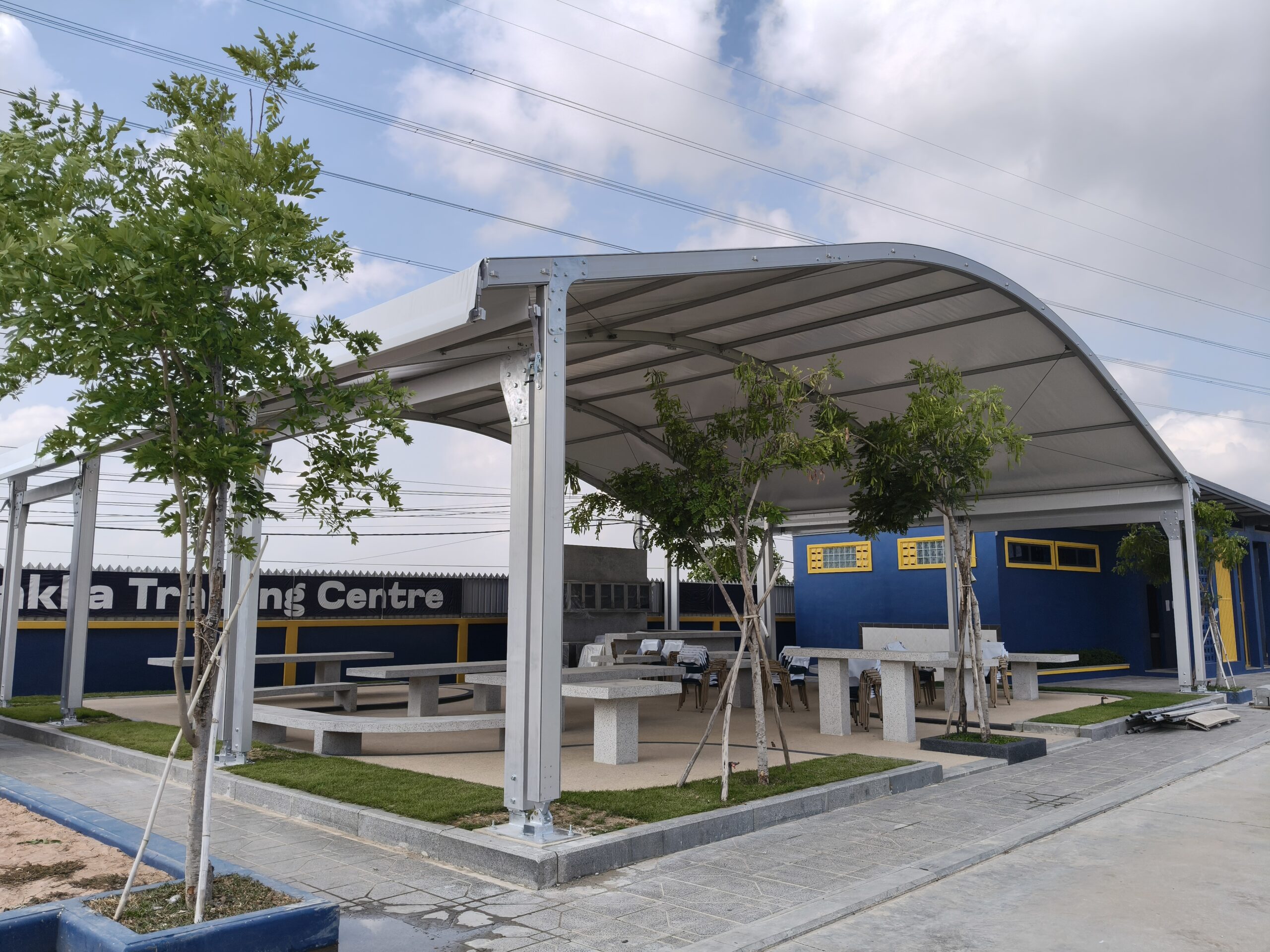 Pro Textile Solutions Engineering Installation Arcum Tent Visakha Phnom Penh Cambodia