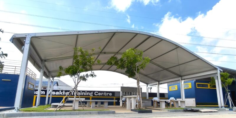 Pro Textile Solutions Engineering Installation Arcum Tent Visakha Phnom Penh Cambodia