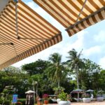 Pro Textile Solutions Engineering Premium Awning System Retractable, Samanea Resort, Kep, Cambodia