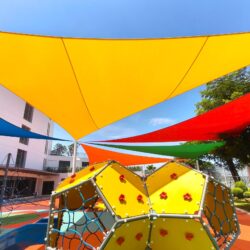 Pro Textile Solutions Engineering, Widespan Shade Sail Structure, CIA First International School Phnom Penh Cambodia