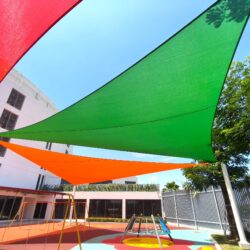 Pro Textile Solutions Engineering, Widespan Shade Sail Structure, CIA First International School Phnom Penh Cambodia